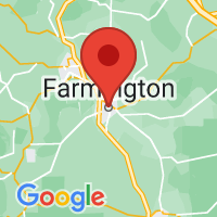 Map of FARMINGTON MO US
